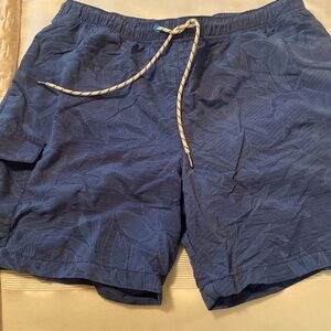 Tommy Bahama bathing suit size medium blue